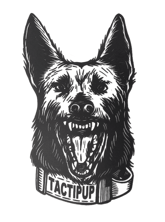 American K-9 Sticker (1.75&quot; x 3&quot;)