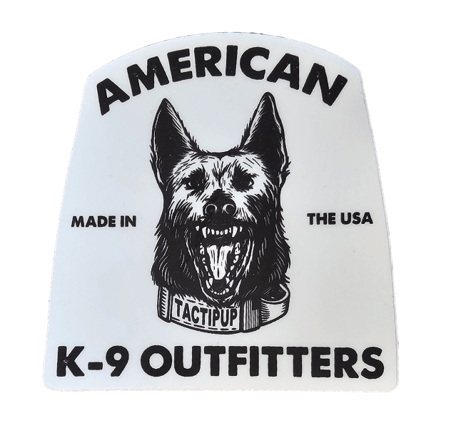 American K-9 Outfitters Sticker (3&quot; x 3&quot;)