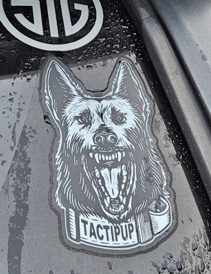 American K-9 Sticker (2.5&quot; x 4&quot;)