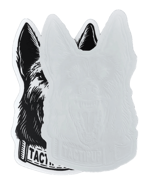 American K-9 Sticker (2.5&quot; x 4&quot;)